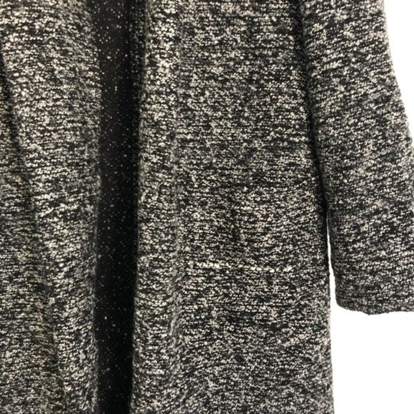 NWT Nasty Gal Charcoal Oversized Wool Knit Coat - Picture 3 of 6